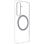 Samsung Funda Transparente con Soporte Magnético para Galaxy S25
