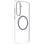 Samsung Funda Transparente con Soporte Magnético para Galaxy S25 Plus