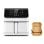 Cosori Premium II Chef Edition Freidora de Aire 6.2L Blanca+ Pack 50 Papeles Protectores