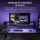 Corsair Platform:4 Elevate Mesa Gaming Ajustable en Altura con Brazo para Monitor Modular Negra