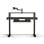 Corsair Platform:4 Elevate Mesa Gaming Ajustable en Altura con Brazo para Monitor Modular Madera