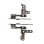 Charnières (gauche + droite) pour ordinateur portable Lenovo IdeaPad 5-15IIL05 5H50S28942