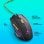 NGS GMX-123 Ratón Gaming con Cable y Luz LED Arcoiris Ultraligero 3200 DPI Negro