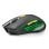 NGS GMX-200 Ratón Inalámbrico Gaming con Luces LED Arcoiris Ultraligero 3200 DPI Negro
