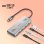 NGS Wonder4-C Hub Multipuerto USB-C 4 en 1 de Aluminio