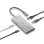 NGS WONDERDUO-C Adaptador Multipuerto USB-C 3.0 a 2x USB-C + 2x USB-A 5Gbps Aluminio