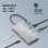 NGS WONDERDUO-C Adaptador Multipuerto USB-C 3.0 a 2x USB-C + 2x USB-A 5Gbps Aluminio
