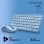 NGS Fantasy Kit Teclado + Ratón Multifunción Recargables y Silenciosos 12 Teclas Multimedia Azul