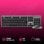 NGS Idol Kit Teclado + Ratón Inalámbricos 2.4GHz con 12 Teclas Multimedia Negro/Gris