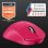 Rato Logitech PRO X SUPERLIGHT 2 DEX Wireless 44000 DPI Magenta Ultra Leve