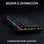 Logitech PRO X TKL RAPID Teclado Gaming Mecánico Switch Magnéticos Negro Teclado USA