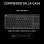 Logitech PRO X TKL RAPID Teclado Gaming Mecánico Switch Magnéticos Negro Teclado USA