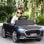 Aiyaplay Coche Eléctrico Para Niños De +3 Años Audi Q8 Etron Sportback Negro