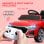 Aiyaplay Coche Eléctrico Para Niños De +3 Años Audi Q8 Etron Sportback Rojo