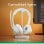 Logitech Zone 300 Auriculares Inalámbricos Bluetooth con Micrófono Omnidireccional Blancos
