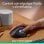 Souris sans fil Logitech Ergo M575S noire