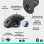 Souris sans fil Logitech Ergo M575S noire
