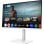 Monitor MSI Modern MD272UPSW 27" UltraHD 4K 60Hz IPS Smart Wi-Fi USB-C Bianca