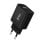 Caricabatterie universale USB 2.4A nero + cavo USB a Micro-USB