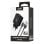 Caricabatterie universale USB 2.4A nero + cavo USB a Micro-USB