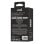 Caricabatterie universale USB 2.4A nero + cavo USB a Micro-USB