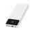 Vanwin Cdb-az Power Bank 20000 mAh USB-C/USB-A Micro Cabo Tela LED Branco