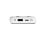 Vanwin Cdb-az Power Bank 20000 mAh USB-C/USB-A Micro Cabo Tela LED Branco