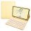 Royal Bailey TS006D Capa com Teclado Bluetooth Inglês QWERTY USA para iPad Mini 6 Amarelo