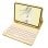 Royal Bailey TS006D Capa com Teclado Bluetooth Inglês QWERTY USA para iPad Mini 6 Amarelo