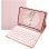Royal Bailey TS006D Capa com Teclado Bluetooth Inglês QWERTY USA para iPad Mini 6 Rosa
