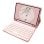 Royal Bailey TS006D Capa com Teclado Bluetooth Inglês QWERTY USA para iPad Mini 6 Rosa