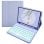 Royal Bailey TS006D Capa com Teclado Bluetooth Inglês QWERTY USA para iPad Mini 6 Roxo