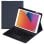 Royal Bailey B3012C Capa Teclado Bluetooth para iPad 10.2 (2021/2020/2019)/Air 10.5/Pro 10.5 Preto