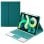 Royal Bailey HK102C Funda Teclado Bluetooth para iPad 10.2 (2021/2020/2019)/Air 10.5/Pro 10.5 Verde