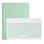 Royal Bailey YM12D Capa com Teclado Bluetooth para iPad 10.2 (2021/2020/2019)/iPad Air 10.5/iPad Pro 10.5 Verde
