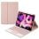 Royal Bailey HK109C Capa Teclado Bluetooth para iPad Air 4 (2020) 10.9/Pro 11 (2021/2020/2018) Rosa