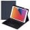 Royal Bailey B3011C Capa com Teclado Bluetooth para iPad Air 4 (2020) 10.9/Pro 11(2021/2020/2018) Preta