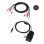 Tocadiscos Audio-Technica AT-LP70XBT Bluetooth Riemenaandrijving Automatisch Vinyl Zwart Zilver