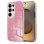 Coole rosa Glitzerhülle für Samsung Galaxy S25 Ultra