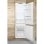 Fagor 3FIC-5440 Frigorífico Combi Integrable Nofrost 246 L E Blanco