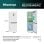 Hisense RB390N4BWC Frigorífico Combinado Total NoFrost C Branco