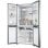 Frigorífico Americano Haier HCR3818EWMM Total No Frost 182cm 463L E Inox Dispensador Água