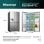 Hisense RS818N4TIC Frigorífico Americano Wifi C Inox