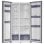 Infiniton SBS-719BGA Frigorífico Americano Nofrost F Preto