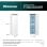 Hisense FT3B213SAWE Congelador Vertical Integrable Nofrost 250L E Blanco