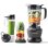 Batidora de Vaso Nutribullet Full Size Combo 1.8L 1200W Cinzento