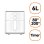 Friggitrice ad Aria Xiaomi MAF13 6L 1550W Bianca Programmi Automatici