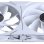 Phanteks M25-140 Gen2 D-RGB PWM Reverse Ventilador Suplementario 140mm Blanco