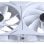 Pack inversé Phanteks M25-140 Gen2 D-RGB PWM Triple ventilateur supplémentaire 140 mm Blanc