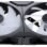 Phanteks M25-140 Gen2 D-RGB PWM Ventilador Suplementario 140mm Negro
